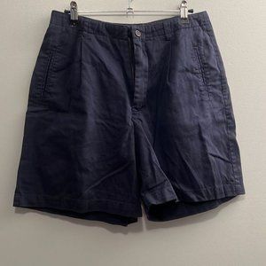 Casual Corner Women's Navy?Cotton Chino Shorts